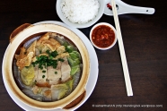 This is a new dish on Nan Bei Restaurant's menu. New dishes were created based on customers' demand for more variety.